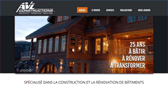 Desktop Screenshot of constructionsavl.com